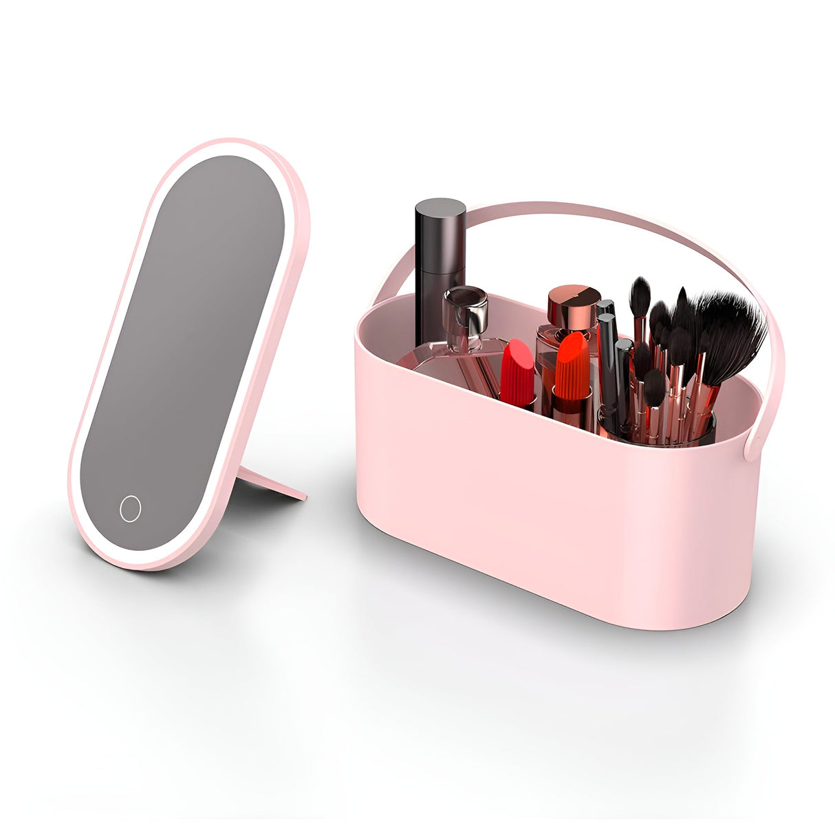 Beauty Case, con specchio led portatile – FLR International