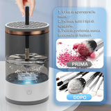 Brush Bubble Detergente per pennelli da trucco elettrico