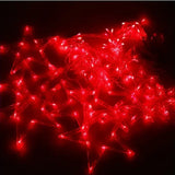 Cascata di Luci Natalizie, con stelle LED