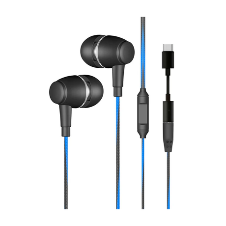 Cuffiecablate in-ear Type C
