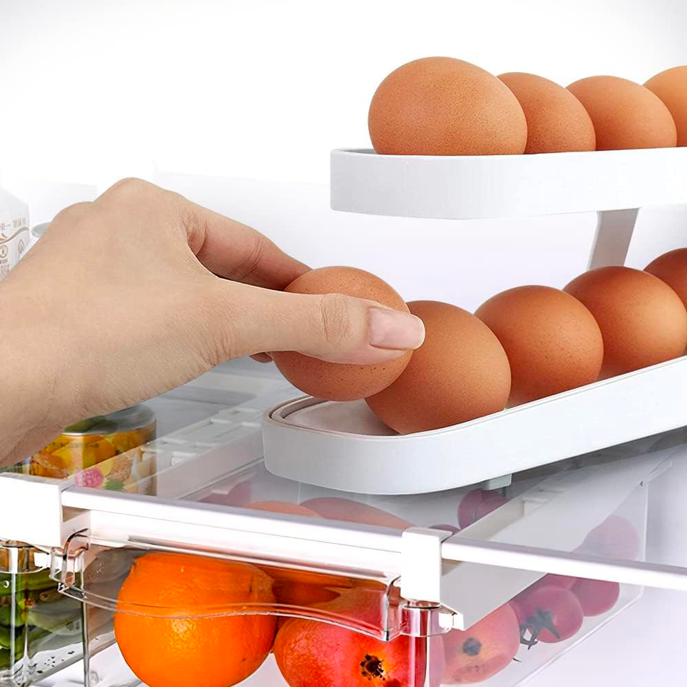 Dispenser per uova a 2 livelli