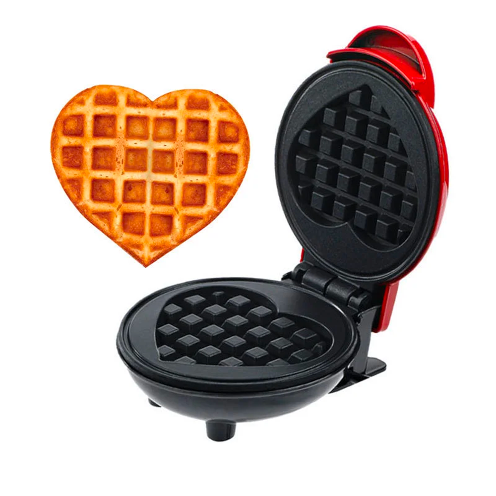Piastra per waffle a forma di cuore: prezzo BOMBA su