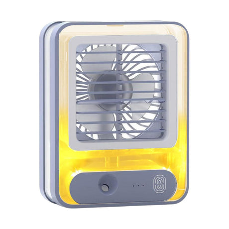 Mister Fan, Mini condizionatore d'aria portatile LED con luce notturna