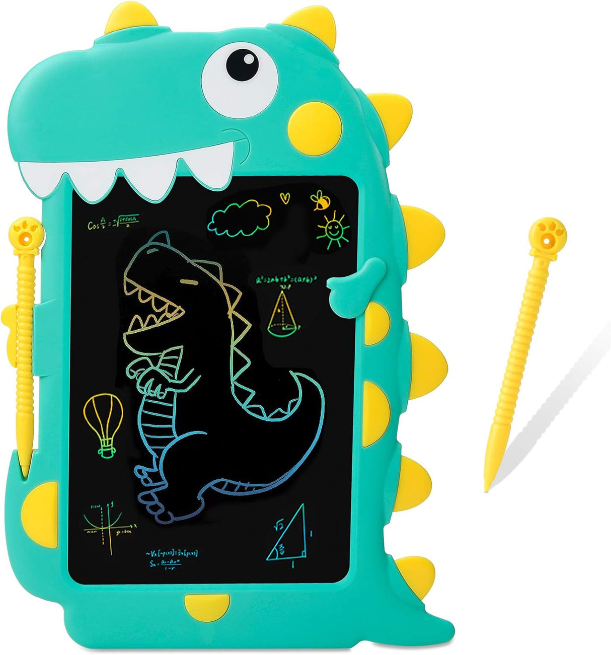 GUYUCOM Lavagna LCD giocattolo per bambini a partire da 2, 3, 4, 5, 6 anni,  per ragazzi e ragazze, 12 pollici, lavagna colorata per bambini, lavagna