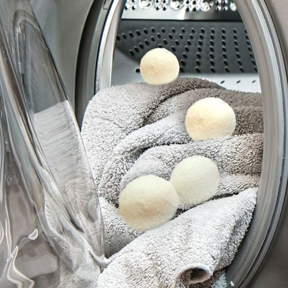 3 sfere in lana per asciugatrice 7 cm – FLR International
