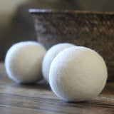 3 sfere in lana per asciugatrice 7 cm