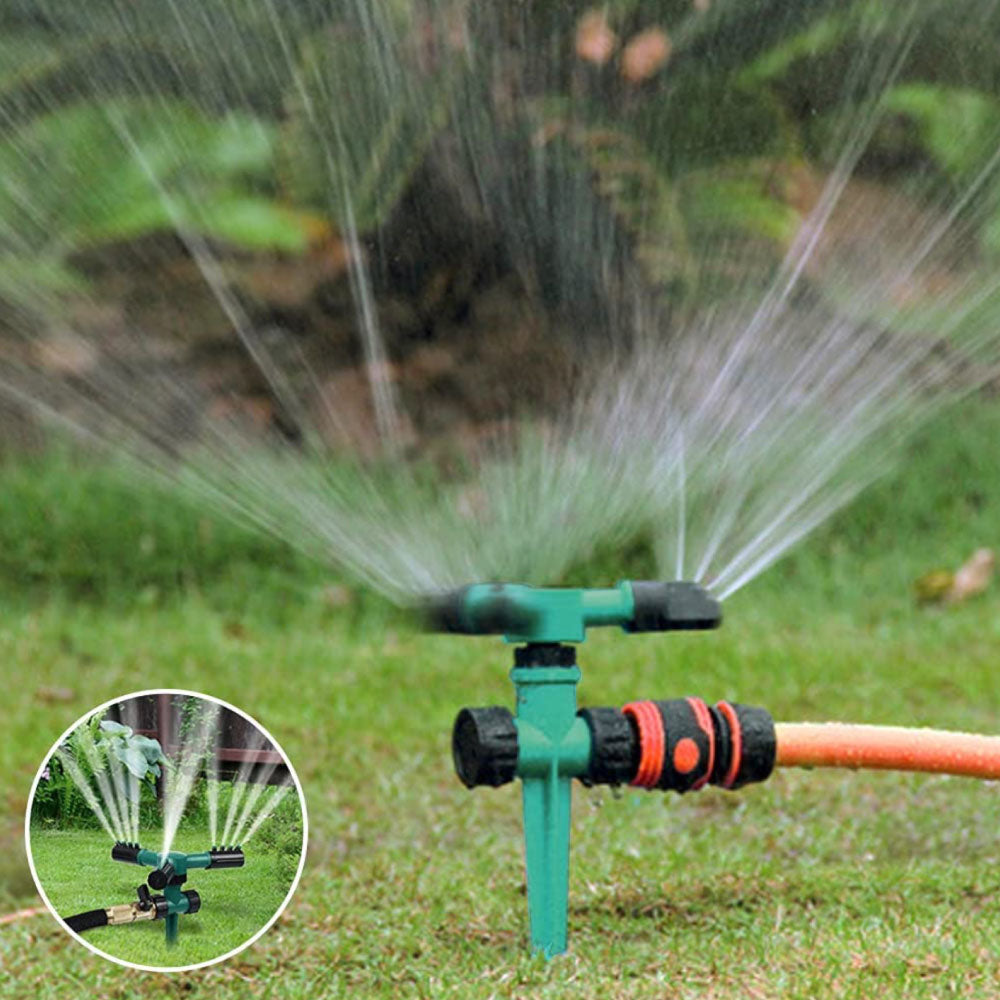 Irrigatore automatico da giardino rotante a 360 gradi