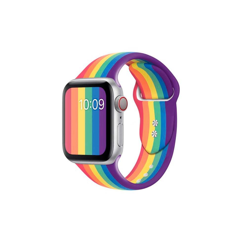 Cinturino Smartwatch Arcobaleno  Cinturino per smartwatch arcobaleno di  diversi colori, Compatibile con Apple watch, six watc – FLR International
