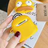 Cover cuffie Homer Simpson