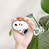 Cover cuffie Snoopy cartoon