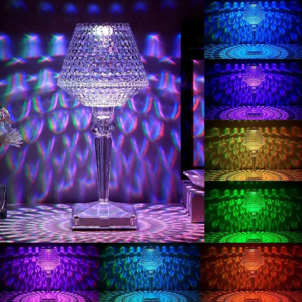 Design Lamp Prisma in cristallo touch senza fili – FLR International
