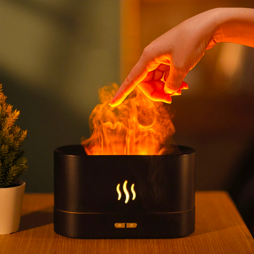 Aroma Flame light, diffusore con effetto fiamma – FLR International