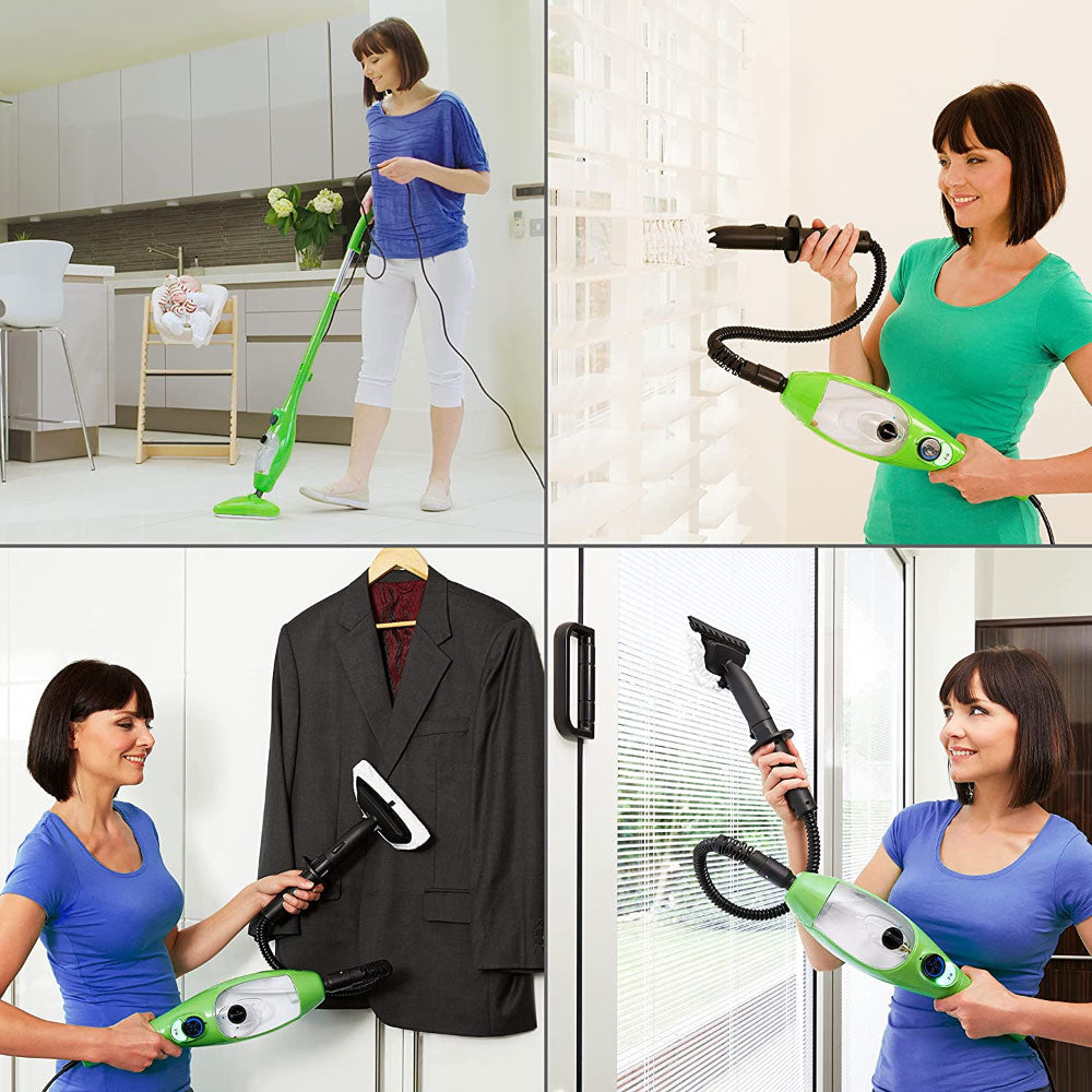 Scopa a vapore scopa elettrica multifunzionale per uso domestico detergente  per pavimenti senza fili macchina per la pulizia a vapore per mocio ad