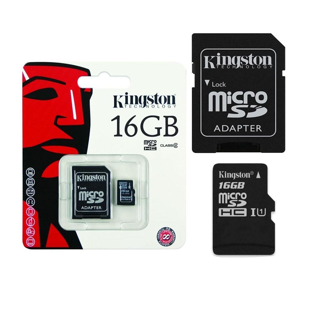 Kingston Scheda di Memoria Micro-SD da 16/32/64/128 GB