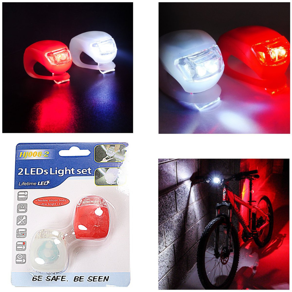 Kit 2 luci led per bicicletta