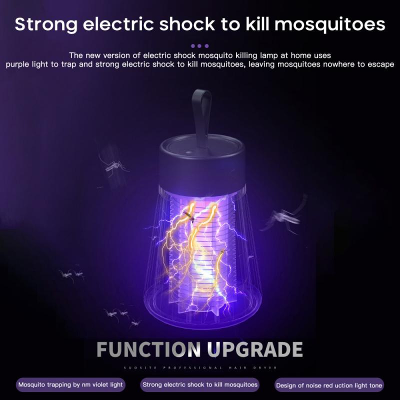 Lampada uccidi insetti portatile