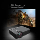 LED Proiettore 1200LM, 1080p supporto HD WiFi HDMI di altissima qualità