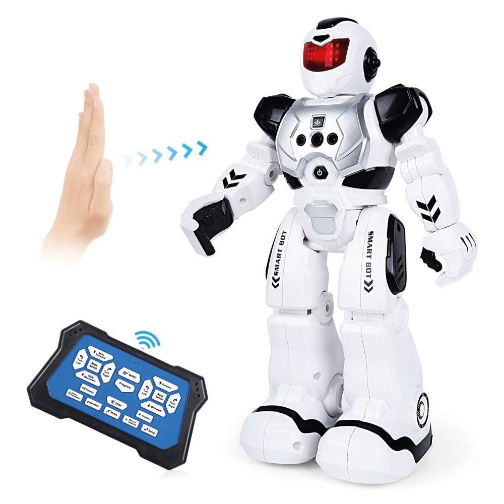 Interactive intelligent robot toy for children