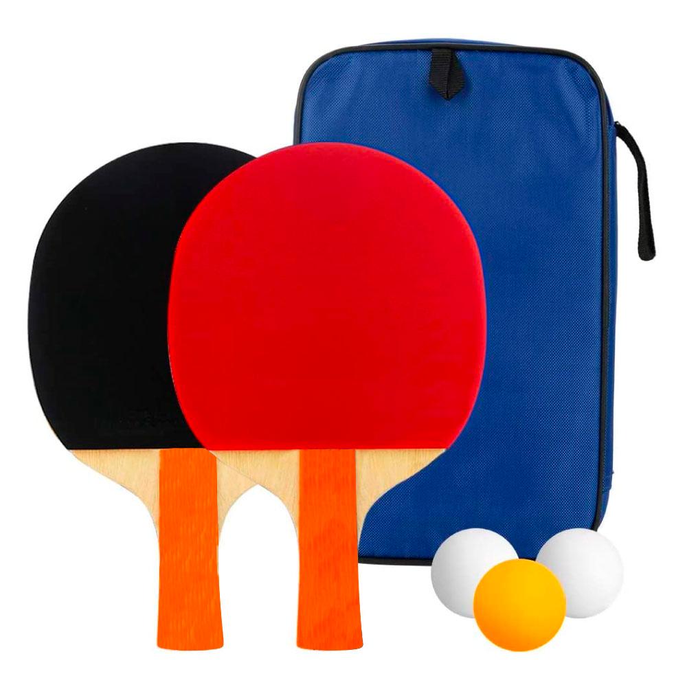 Set da ping pong - 2 Racchette, 3 palline Adatto per divertimenti,  allenamento, competizione e fitness. – FLR International