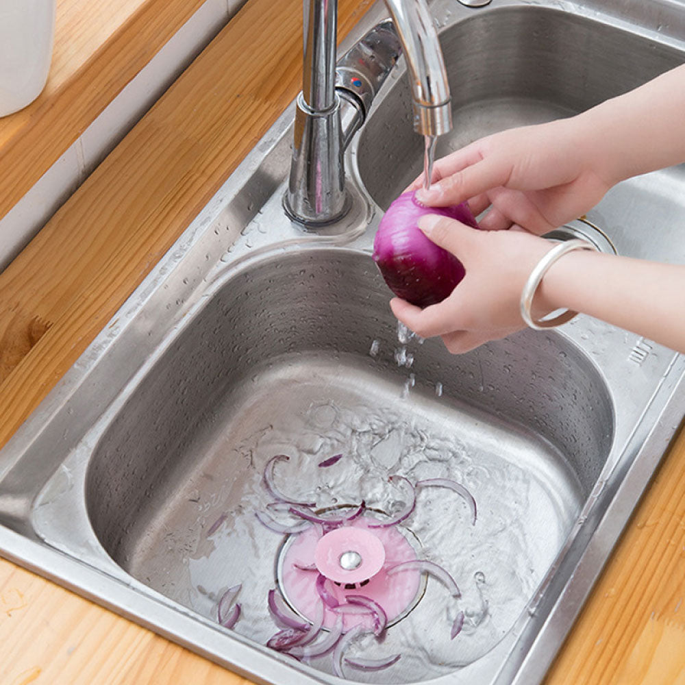 Acquista Tappo di scarico per vasca da bagno da cucina con tappo per  lavandino in silicone da 15 cm