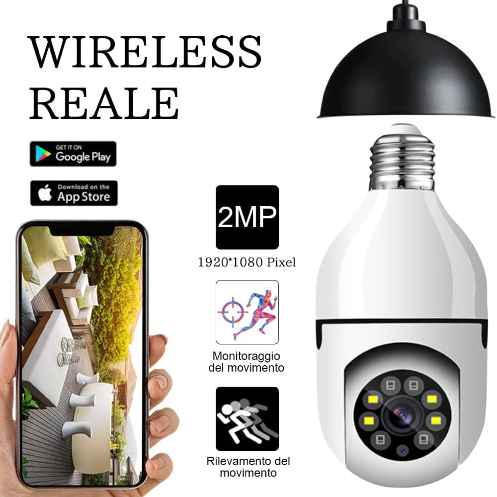 Security light bulb camera – FLR International