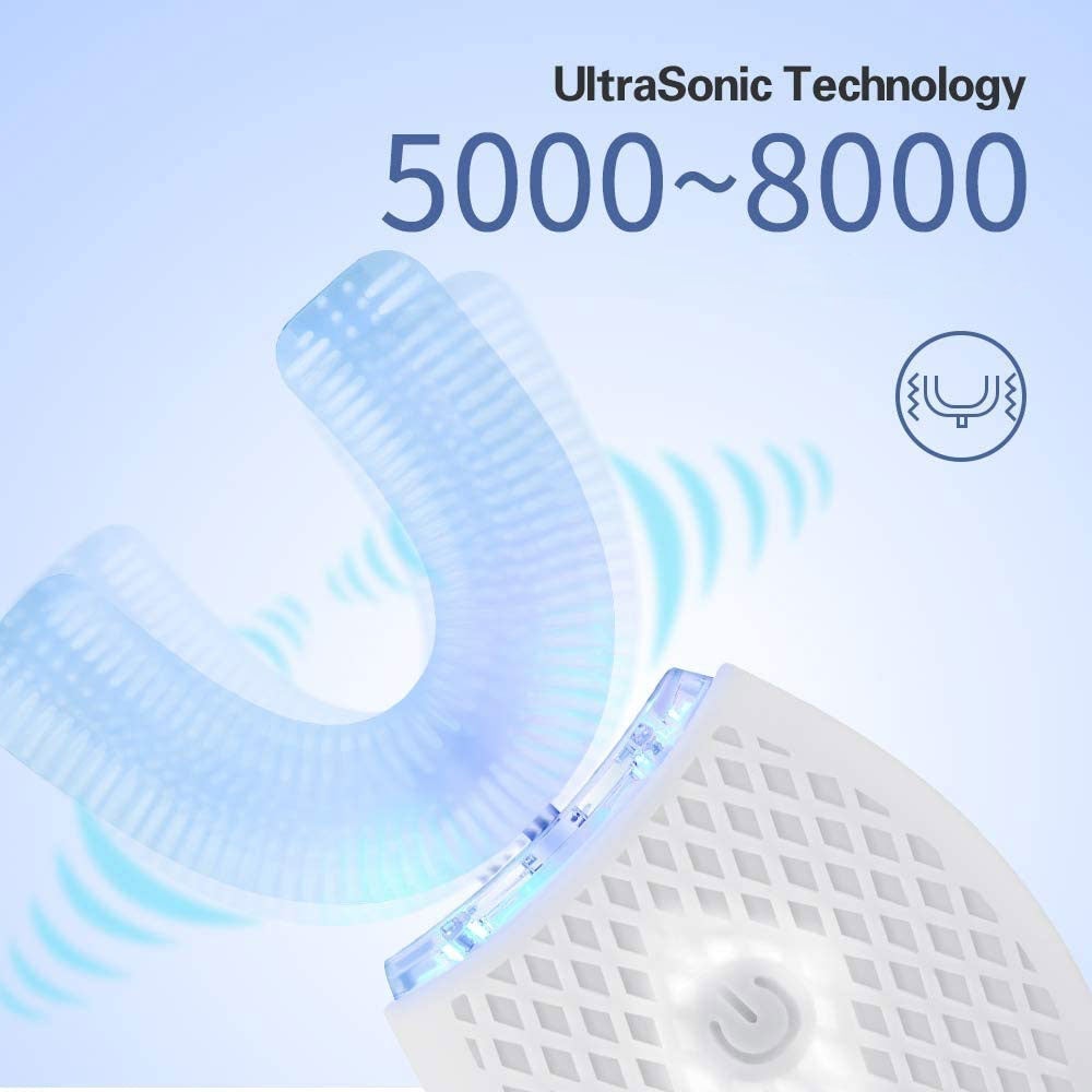 W-White Spazzolino elettrico ad ultrasuoni 360°